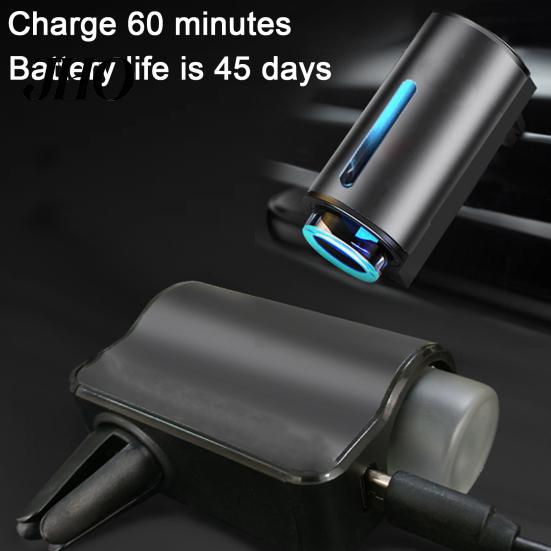 Car Air Freshener Smart Essential Diffuser Adjustable Compact Size Portable Aroma Easy To Install Intelligent Interior Device Automatic Shutdown