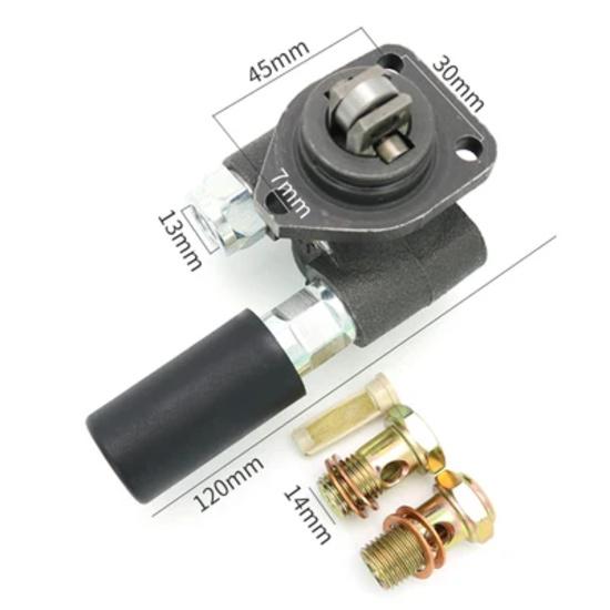 Pompa di Trasferimento Olio Diesel SIH2204 Adatta per Heli Hangfork Xinchai 490 Carrello Elevatore a Pompa Manuale Accessori