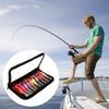 Luminous Wood Shrimp Squid Hook Lures Shrimp Bait with Squid Jigs Hooks Cuttlefish Sleeve Jig Hooks