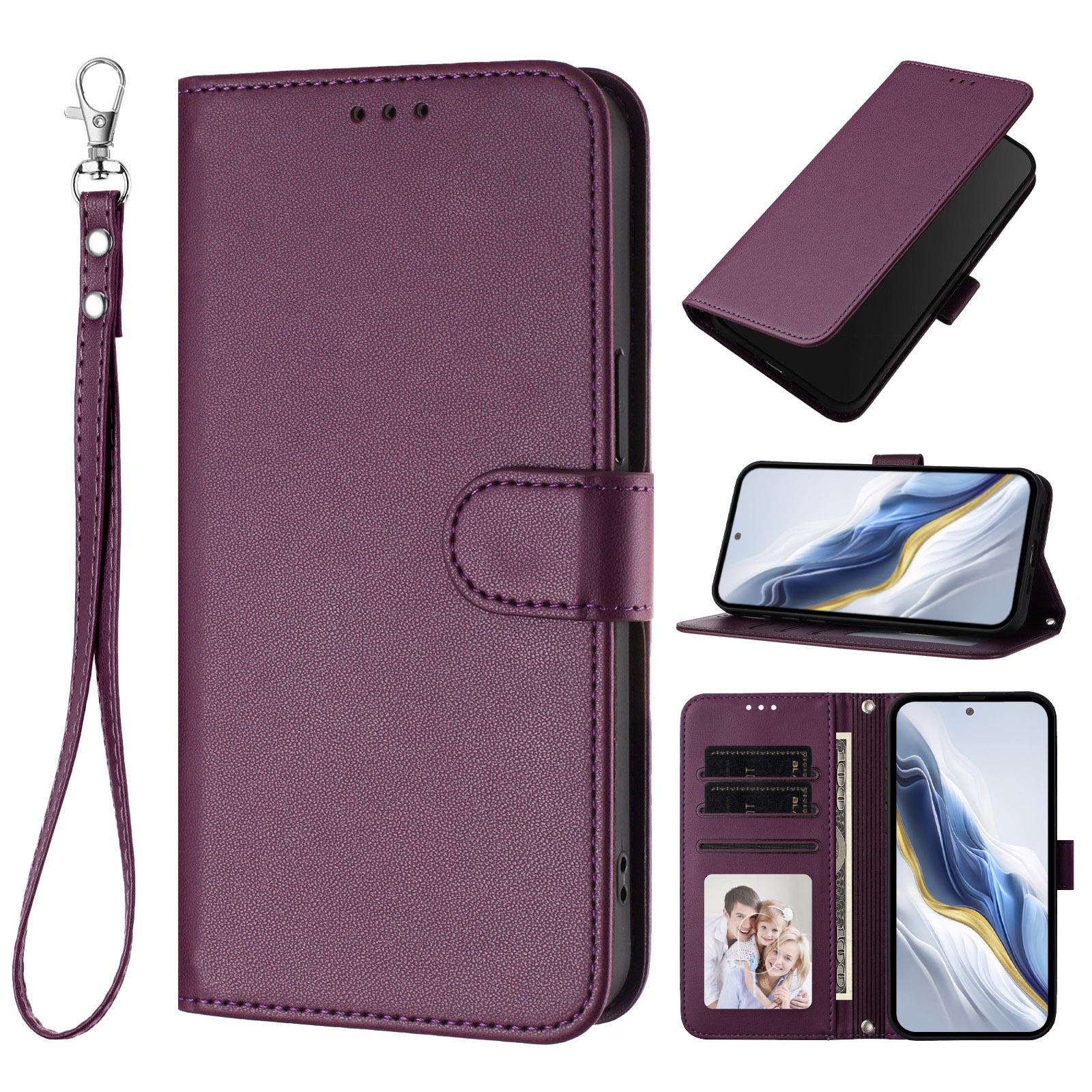 

Magnetic Wallet Flip Leather Case For ZTE Blade A55 A73 A75 A76 4g 5g A52 Lte A53 Pro A35E A35 Plus Core With Lanyard Back Cover ZTE Blade A35