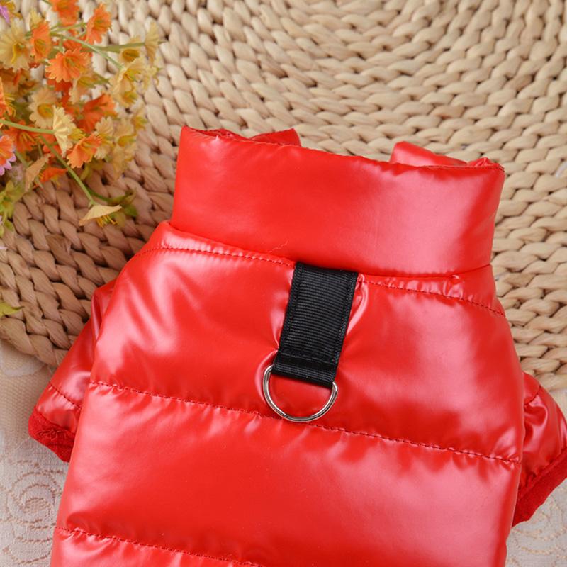 Vinter varme valp Hundeklær Kjæledyr Hundefrakker Hunder Vinterjakke for liten Chihuahua Fransk Bulldog Kjæledyrsklær bomullsfrakk