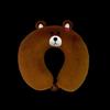 Cute Brown Bear Memory Foam Travel Neck Pillow