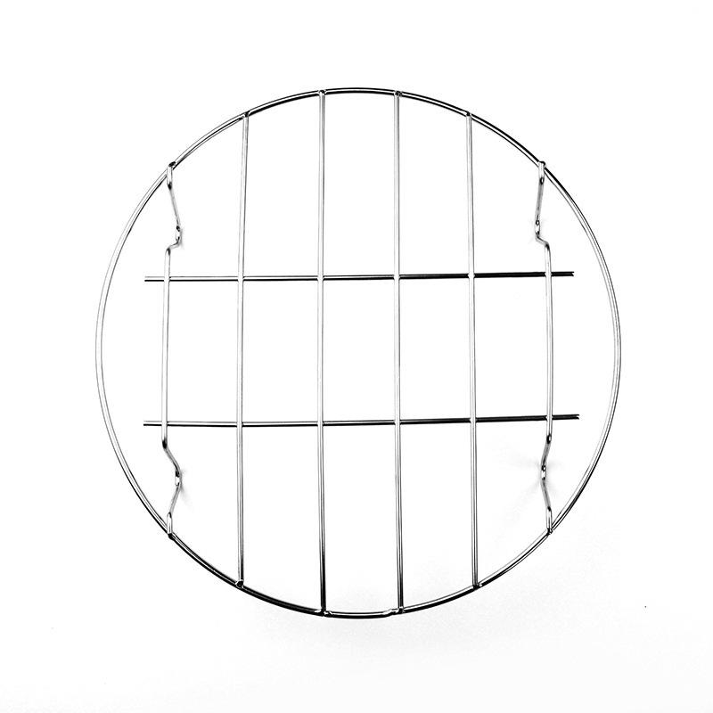 Stainless Steel Multi-purpose Steaming Rack with Anti-scalding Insulation - Ideal for Kitchen Steaming, Eggs, Rice, and Vegetables