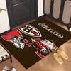 Cleveland Browns (1) Personalized Name Office Carpet Stylish Decor for Living Room Bedroom Kitchen