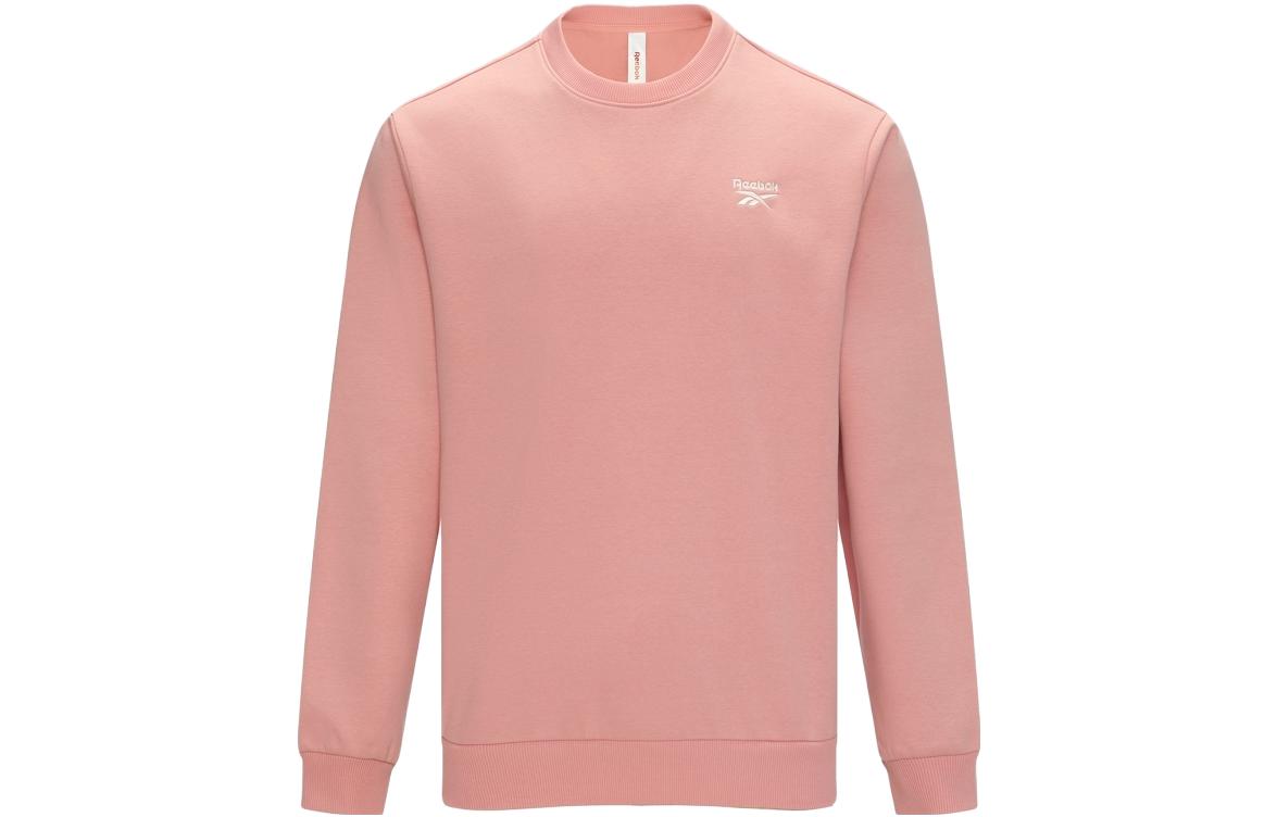 Reebok Sweatshirts Unisex Pink Crew Neck Moderate Regular 23RMF303UGF1 L