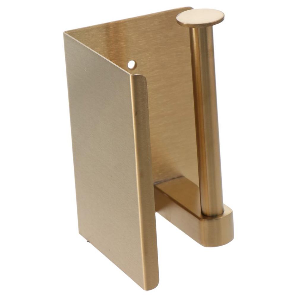 Gold Toilet Paper Holder Stainless Steel Tissue Roll Holder Phone Shelf  Washroom
