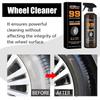 Wheel Cleaner for Car Detailing Strong Rim Brake Dust Remover Spray Professional Use for Home or Garage