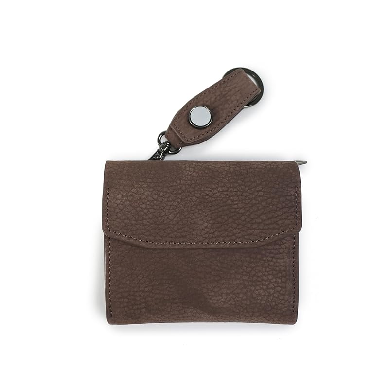 

[C] bifold wallet FOLK COMPACT WALLET brown