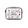Transparente Wasserdichte PVC Kosmetiktasche - Tragbare Reise-Kulturbeutel-Aufbewahrung mit großem Fassungsvermögen und individueller Logo-Option