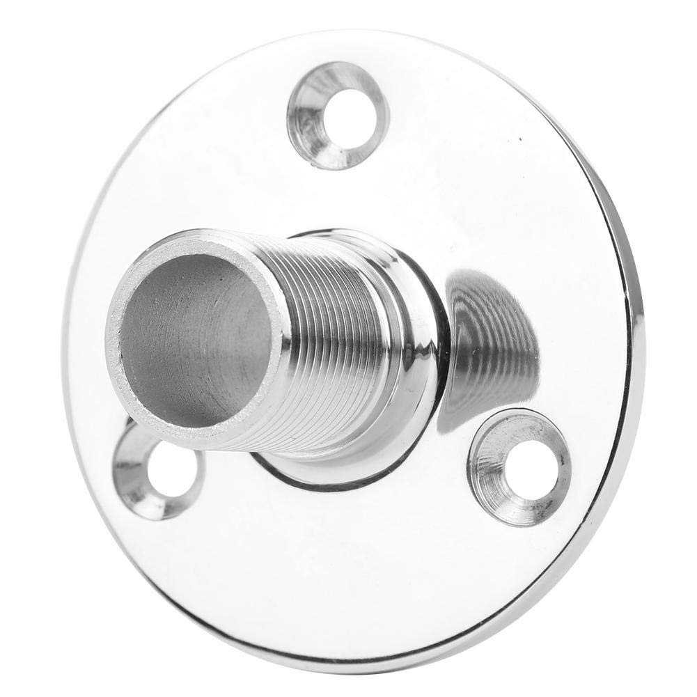 Antenna Base Mount Stainless Steel 316 Marine Antenna Base Mount Male Threaded Antenna Baseboat Accessories