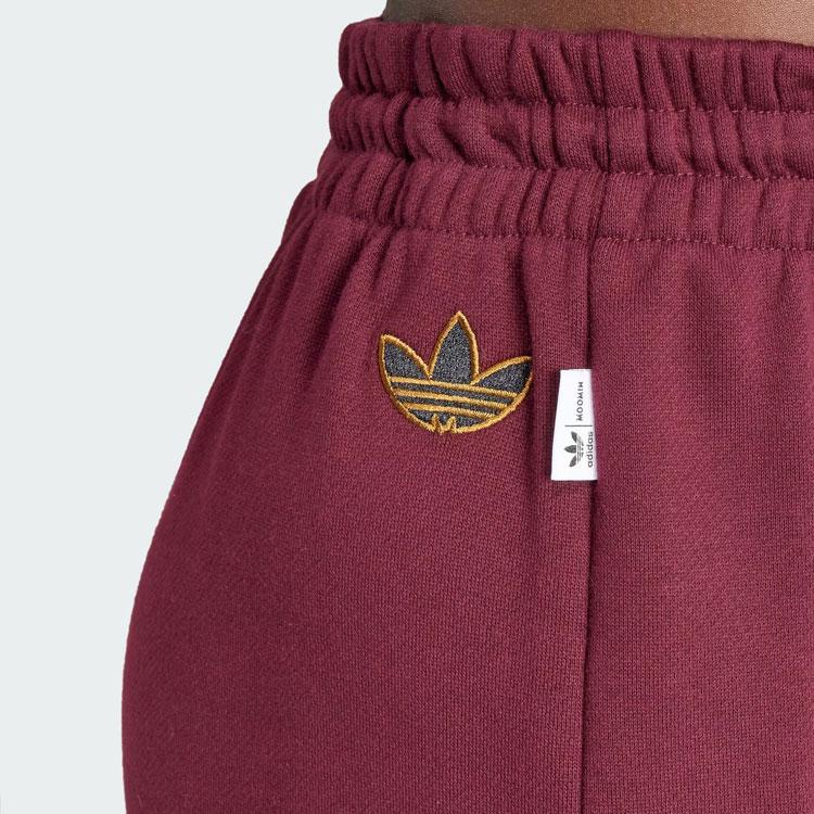 adidas Originali Pantaloni Jogger Moomin in Maglia Ricamata Pantaloni Sportivi Jogger da Donna Viola Scuro IL2449