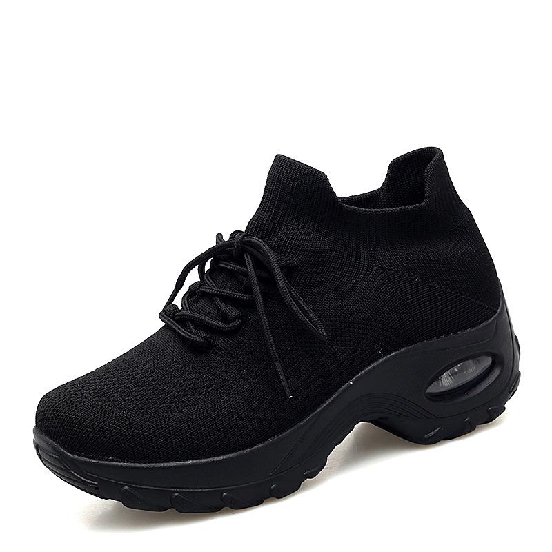 Herbst neue Fußabdeckung atmungsaktive Socken Schuhe Luftpolster Erhöhung Sportschuhe und Freizeitschuhe