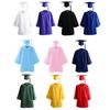 Graduation Gown And Cap Set 2026 Graduation Gown with Hidden Zipper Gold