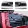 2x US Flag Rear Window Trim Stickers Decal Cover for Ford F150 2015+ Accessories
