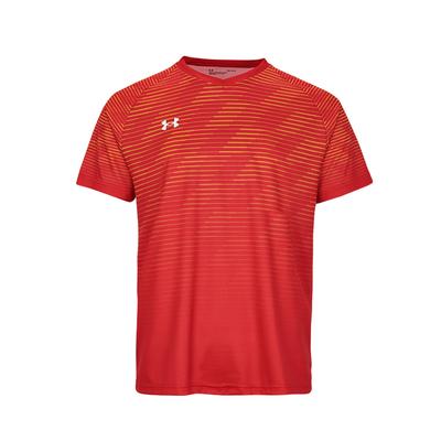 Breathable Quick-Dry Raglan Sleeve Short Sleeve T-Shirt Men Tops Red 25500519-600