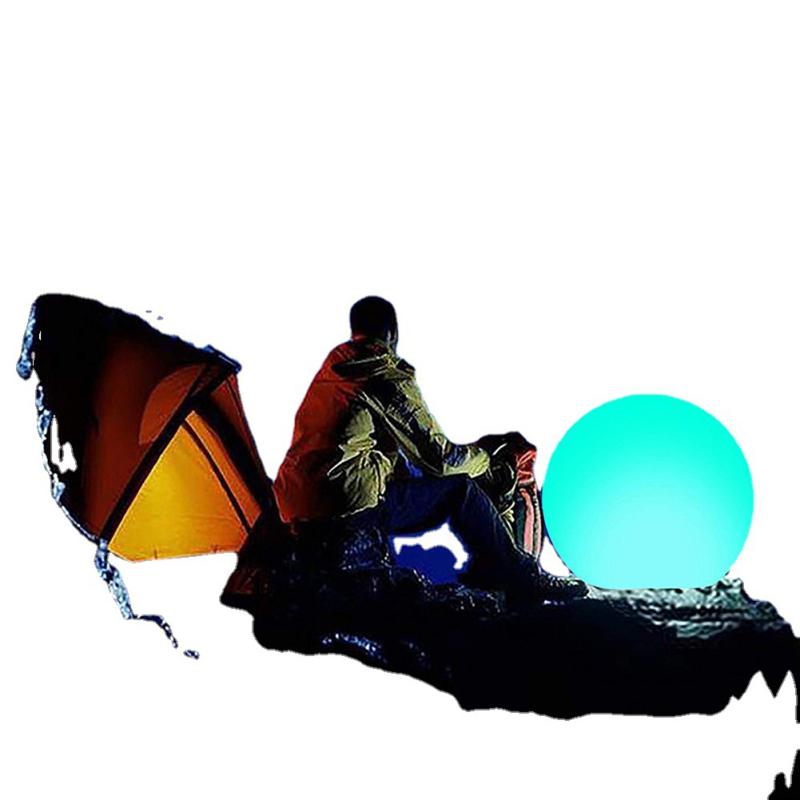 Inflatable Luminous Balloon Pvc Remote Control Led Flashing Beach Ball Children Water Wave Ball