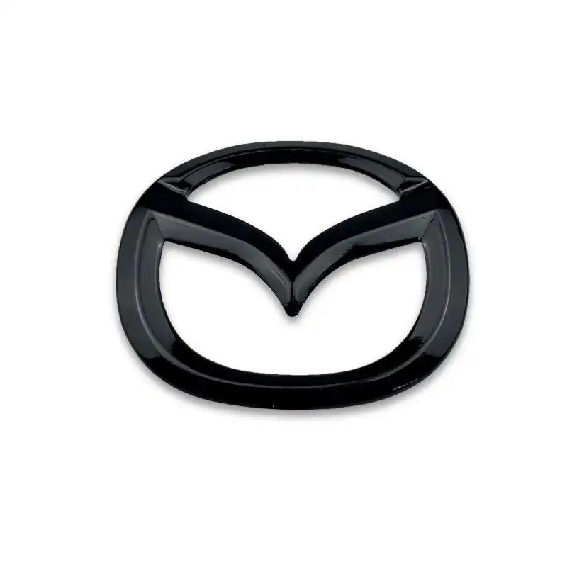 

1pc ABS Car Steering Wheel Center Emblem Sticker for Mazda 3 CX3 CX4 CX5 CX7 CX8 CX9 CX30 RX7 Atenza Axela Interior Decoration For Mazda чёрный