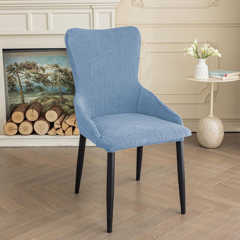 Special-shaped Armrest Style Elastic Chair Cover Simple Chair Cover Thickened Fleece Light Armrest Backrest Integrated Four-season Pass