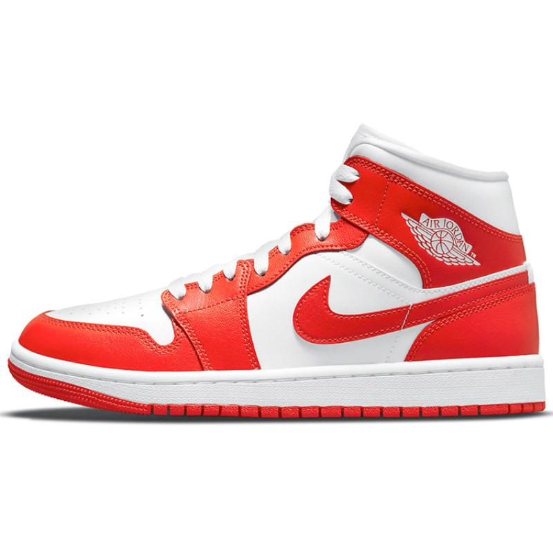 Air Jordan 1 Mid 'Habanero Red' Women's Jordan BQ6472-116