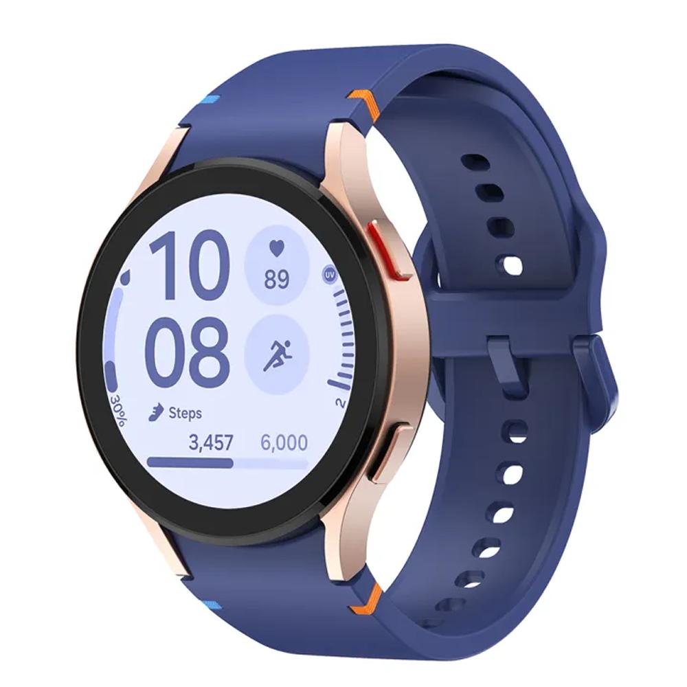 Official-website Strap for Samsung Galaxy Watch 7 FE 44mm 40mm Silicone Bracelet Galaxy Watch6 4 6 Classic 5 Pro Band 43mm 47mm
