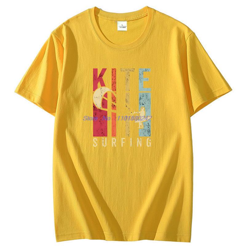 Kiteboarding Kitesurfing Fashion Graphic T Shirts Cotton Short Sleeve Tshirts Fashion New Shirts And Tshirts Unisex T Shirt