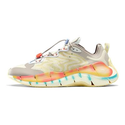 Brain Dead x Zig Kinetica 2 Mad Science - Lemon Glow Unisex Sneakers Weiß Papierweiß Kieselgrau S23891