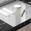 Stainless Steel Chopping Board Large Easy Clean Multipurpose Mildew-Proof Double Kitchen Cutting Surface for Fruits Vegetables