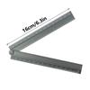 30cm Aluminum Folding Rulers with Protractors Easy Carry  Drawing Tool Upgrades for Precise Measurements in Art & Designs