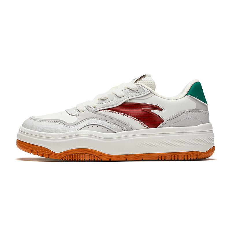 

Anta Street Fun 2 Comfortable Versatile Non-Slip Wear-Resistant Low-Top Skate Shoes Women sneaker Gray White 922448077-2 36.5