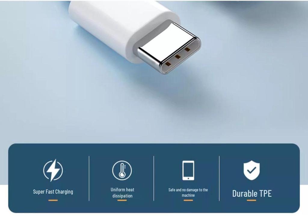 100W Fast Charging Cable for OPPO Find X7 & Find X7 Ultra