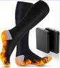 5000mAh Men Ladies Rechargeable Heated Socks Washable Electric Heating Warm Socks with Battery Size M