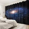 Zatemňovací závěsy Galaxy Universe Závěs do okna s motivem kosmické hvězdné oblohy pro obývací pokoj Závěsy zatemňující místnost pro průzkum vesmíru