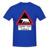 Lustiges Svalbard Eisbär Schild Gjelder Hele Svalbard Unisex Gedrucktes T-Shirt Unisex T-Shirtwesentlich