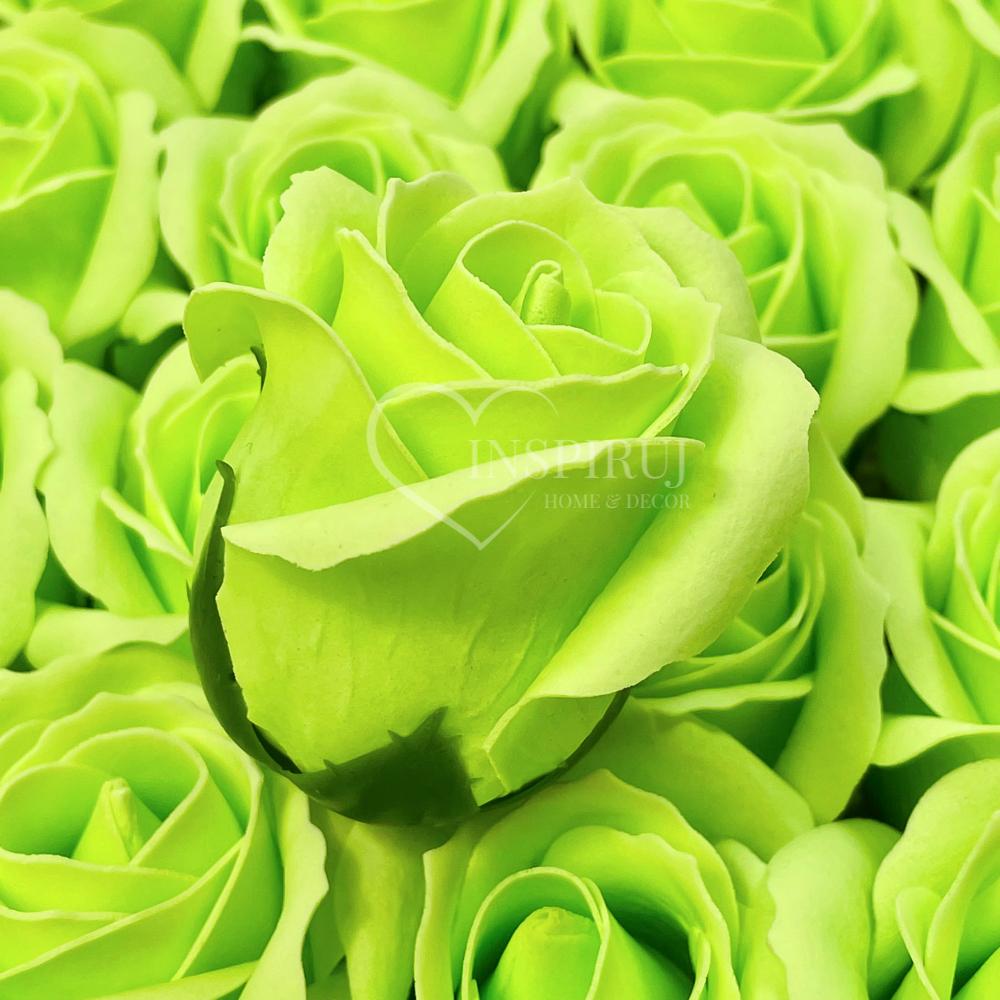 Soap Rose In a Light Green Color
