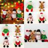 High-quality Pp Cotton Stuffed Santa Doll For Festive Indoor Decor