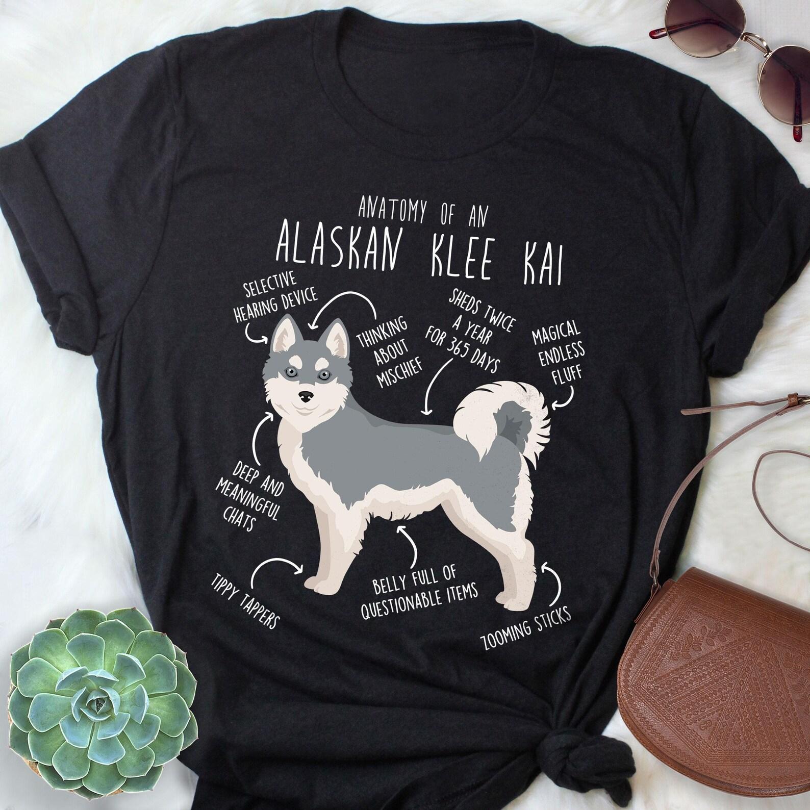 Alaskan Klee Kai Shirt, , , Cute Gray Grey Klee Kai T-shirt, Funny Dog Lover Gift, Pet Tee, Dog Mom, Dad, Gift For Him Her Top 120
