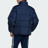 Adidas Originals Solid Color Sports Casual Bread Cotton Jacket Men Jacket Deep-Indigo HL9192