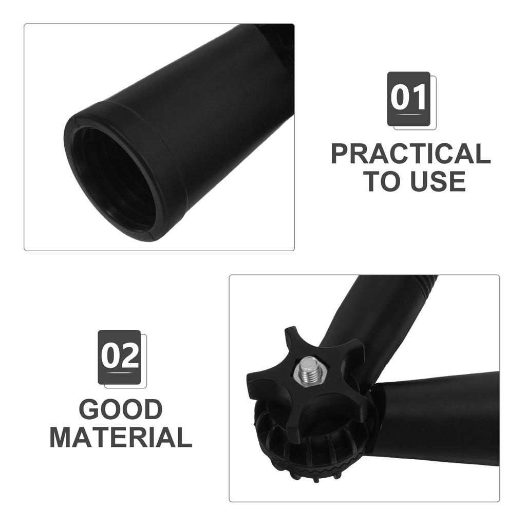 2pcs Threaded Rod Extension Pole Angle Adapter Joint, Rotatable Swivel Connector For Mop Handles Duster Accessories, 18mm ID
