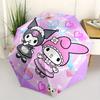 Kuromi,My Melody Automatic Opening and Closing Folding Umbrella with 8 Rib Frame and Compact Travel Design,perfect for All Occasions | Sty