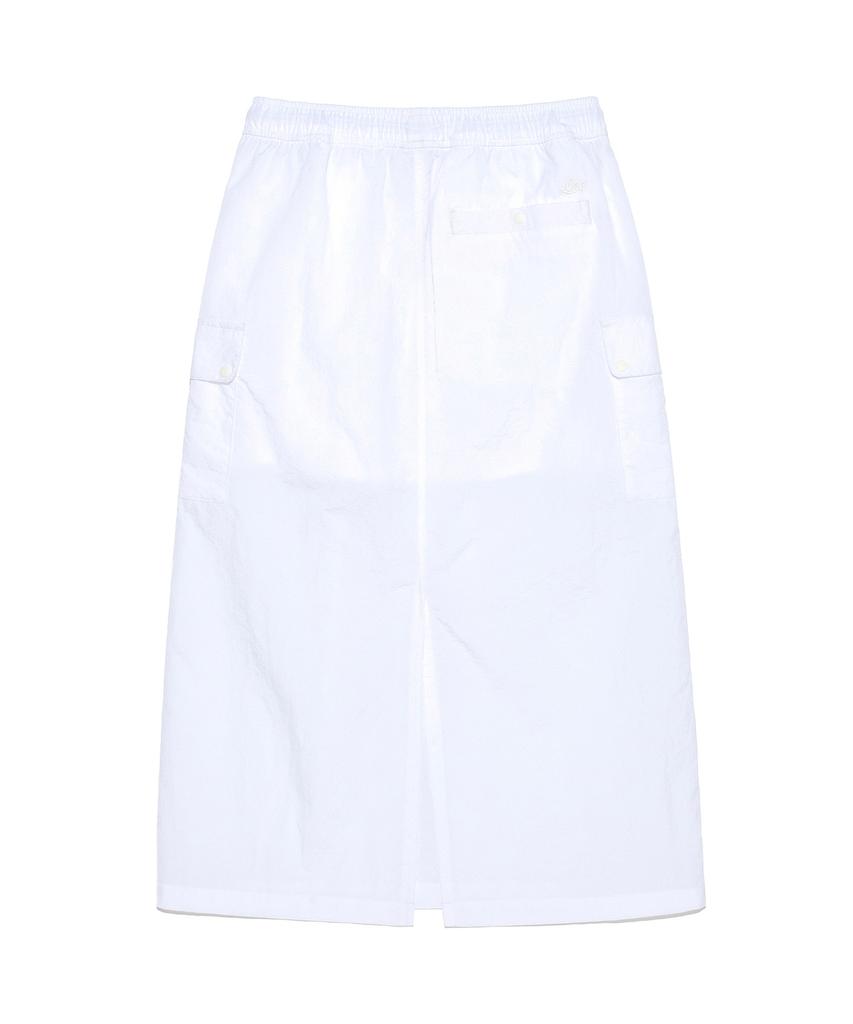 Lee Women'S String Cargo Midi Skirt Ivory