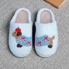 Cute Cartoon Pattern Slippers Casual Slip on Shoes Comfortable Indoor Home Slippers