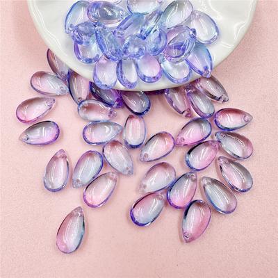 7x14mm 50 buc. Fabricare de bijuterii Artizanat manual DIY de înaltă calitate, pandantiv colorat din sticlă de cristal, margele de picături de apă, bijuterii delicate