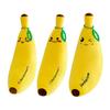 Cojín de Peluche de Plátano Suave Juguete de Fruta Relleno para Niños 35/50cm Largo Abrazable Cojín para Siesta para Sofá Cama Oficina Regalo Divertido para Eventos de Empresa y Amantes del Plátano