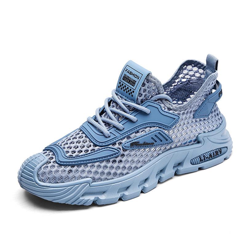 Summer Breathable Grant Mesh Running Light Leisure Sports Mesh Daddy Shoes