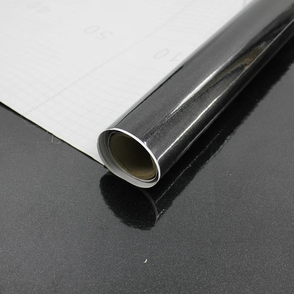 Thick Self-Adhesive Baking Paint Glossy Waterproof Wallpaper Cabinet Wardrobe Desktop Solid Color Furniture Renovation Sticker