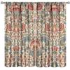 Tenda Retro Finestre William Morris con Motivo Botanico, Tenda Oscurante William Morris Arte Floreale 2 Pannelli