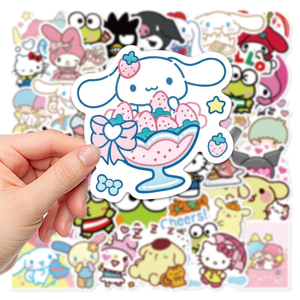 Cheesecat Cute Cartoon Cute Moe DIY Stickers for Anniversary Stickers, Anime, Waterproof, High-Resolution Images, 3-4cm, Stickers, Carry-on Cases,