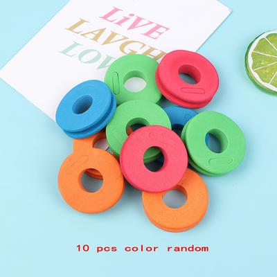 10Pcs Eva Foam Spools Fishing Winding Board Hook Line Tackle Trace Wire Swivel