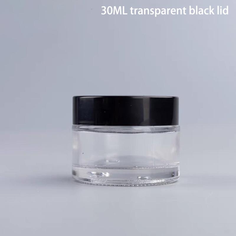1Pcs 5Ml 9Ml Glass Jar Skin Care Eye Cream Jars Lotion Pot Refillable Bottle Makeup Eye Shadow Storage Cosmetic Container