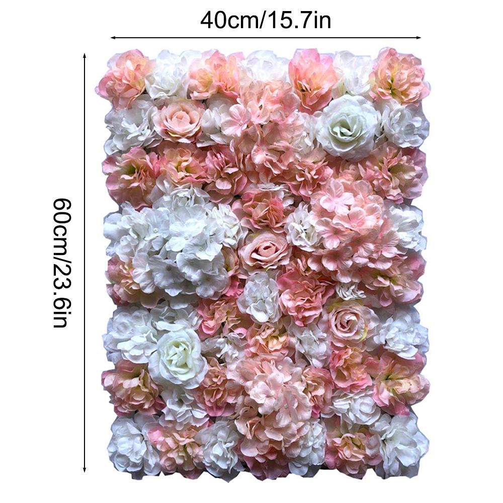 40 * 60 Large Simulated Flower Wall Shake Background Wedding Photography Wall Party Interior Decoration Simulated Fake Flower Wa